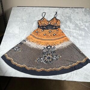 Magic Mini Babydoll Dress Women's Small Y2K 90s Boho Whimsigoth Everyday Dress